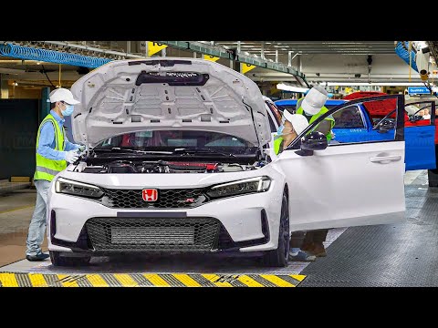 Thumbnail for How They Build the Powerful Honda Civic Type R in Japan by video, Honda Type R, WiLL, Car, vide, Honda Civic
