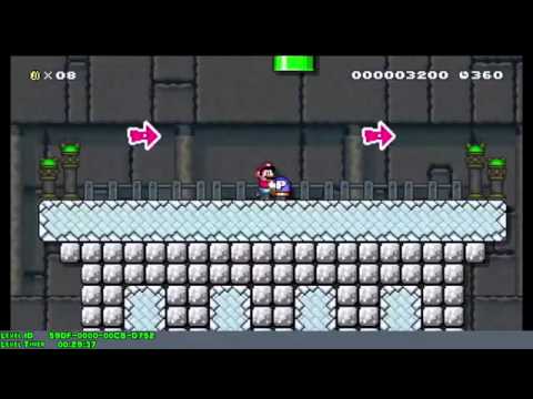 WppNL - Beating King Thwomps Castle (very hard) - Super Mario Maker