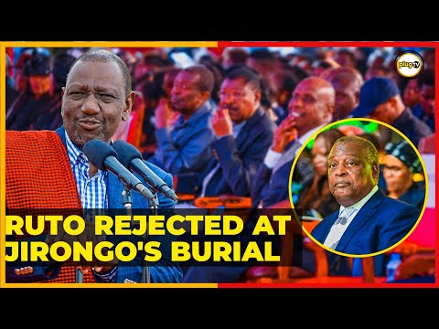 Ruto HUMILIATED at Jirongo Burial as Crowd Walks Out on Mudavadi and wetangula |Plug Tv Kenya