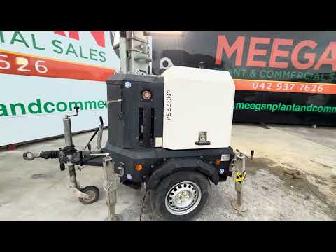 2017 generac v20 led lighting tower 3731 hrs mas - Image 2