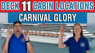 Carnival Glory Cabin Deck  11 | Tall Man's Cruise Adventures