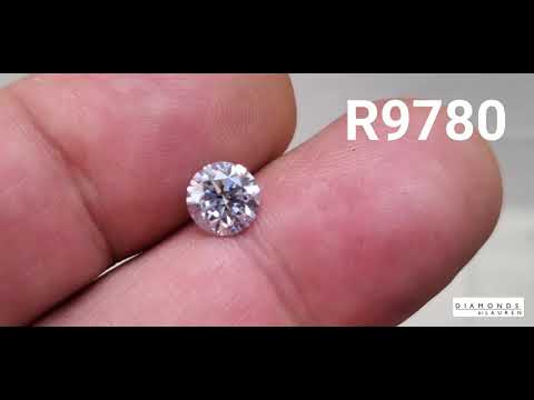 Blue Nuance Lab Grown Diamond- room lighting R9780