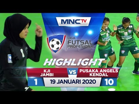 KJI JAMBI VS PUSAKA ANGELS KENDAL (FT: 1-10) - Highlights Liga Futsal Profesional 2020