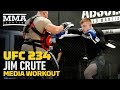 UFC 234: Jimmy Crute Media Workout - MMA Fighting