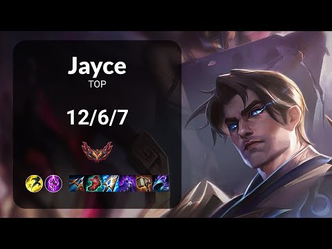 Jayce vs Gnar TOP - KR GRANDMASTER Patch 14.21
