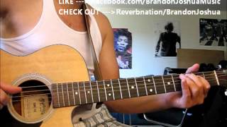 Age of Worry - Guitar Lesson - John Mayer - Brandon Joshua