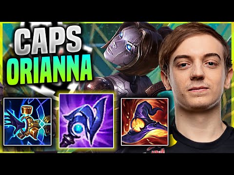 CAPS IS UNSTOPPABLE WITH ORIANNA! - G2 Caps Plays Orianna MID vs Karthus! | Season 11