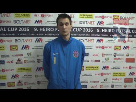 9. HFC 2016 - Wywiad z László Kovácsi (AC Villám Focisuli és Futsal Club) po meczu 1/8 finału