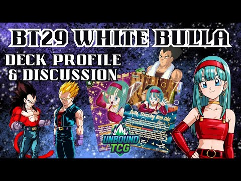 New WHITE BULLA Deck Profile and Discussion! | DBSCG Fearsome Rivals