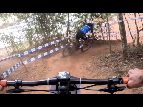 Pista completa Campeonato Brasileiro de XCO Congonhas parque das águas com Karen olímpio
