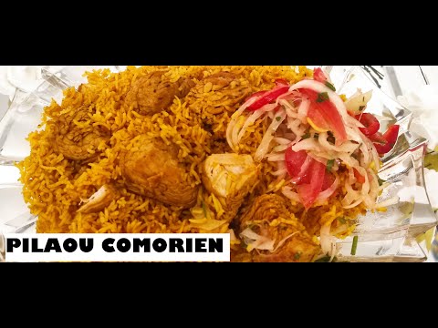 LE CLASSIQUE PILAOU A LA VIANDE DE DINDE RECETTE COMORIEN