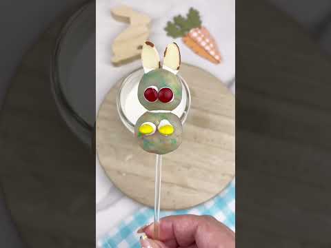 Bunny Cake Pop #páscoa #cakepop #cakepops #coelhinho #bolo #cakepop #receitafácil #doces #sobremesa #assar