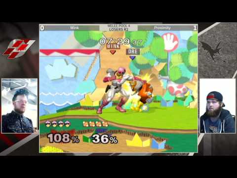 Proximity (Fox) vs. Wink (Falcon) | SSBM Pools Pools LR2 | SSN6