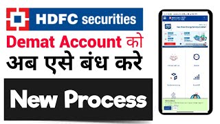 How To Close Hdfc Demat Account Online | Hdfc securities Demat account closing online