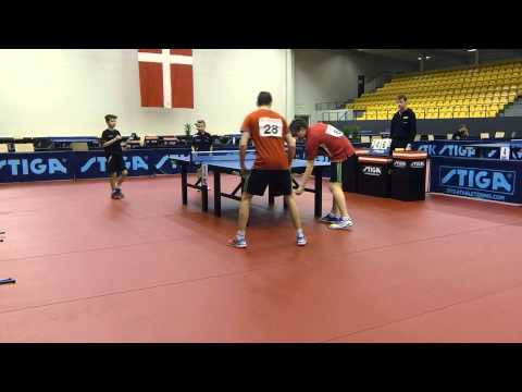 150228 DM 2015, Mikkel Emborg/Daniel Simonsen - Thomas Sørensen/Benjamin Sørensen