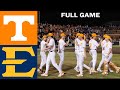 Tennessee Vs East Tennessee State FULL GAME Mar 18 2025 Men S College Baseball 2025