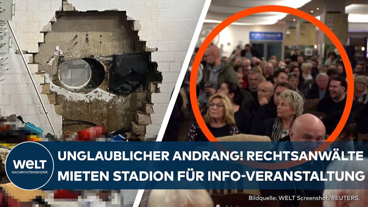 RIESEN ANDRANG! Anwälte mieten Veltins-Arena für Informationsveranstaltung für Bankraub-Geschädigte