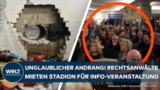 RIESEN ANDRANG! Anwälte mieten Veltins-Arena für Informationsveranstaltung für Bankraub-Geschädigte