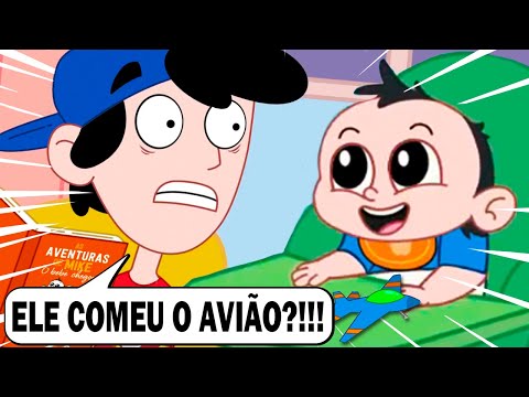 CADÊ O MEU AVIÃO?  | As Aventuras de Mike - Episódio 19 - Desenho Animado