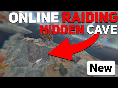 How I Online Raided A HIDDEN Fjordur cave - ARK PvP