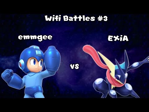 Wifi Battles #3 - emmgee (Mega Man) vs EXiA (Greninja)