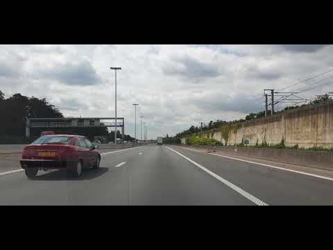 Dashcam Beelden Brasschaat (B):A1/E19 Af/Toerit 4 Sint-Job-in-'t-Goor(B)» Afrit 5 Kleine Bareel.