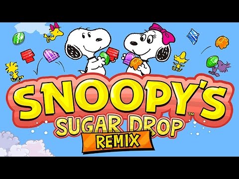 Snoopy’s Sugar Drop Remix Android Gameplay