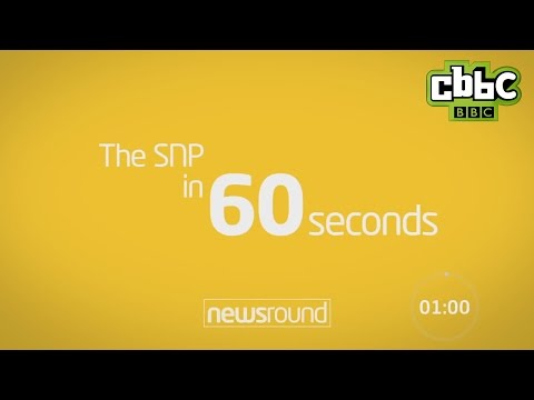 The Scottish National Party in 60 seconds - CBBC Newsround