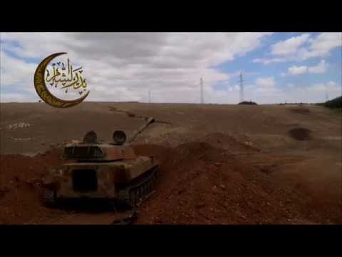 استهداف تجمعات قوات النظام في جبل زين العابدين في ريف حماة بواسطة قذائف فوذديكا من قبل غرفة عمليات بدر الشام