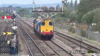 preview picture of video 'Barnetby Freight - 14th October 2013'