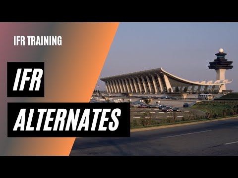 IFR Alternate Airport Requirements | 1-2-3 Rule | Standard Alternate Minimums
