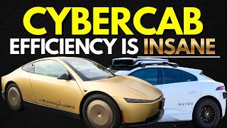 Tesla Cybercab Efficiency VS Tesla Model 3 and BYD Sea Lion