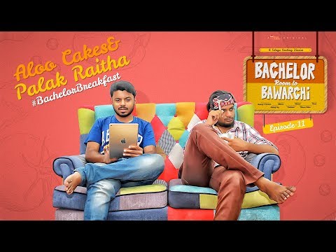 Aaloo Cakes With Palak Raita  | Bachelor Room lo Bawarchi - Cooking Diary 11 | Chai Bisket