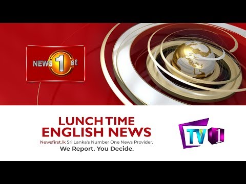News 1st: Lunch Time English News | (26-08-2020)