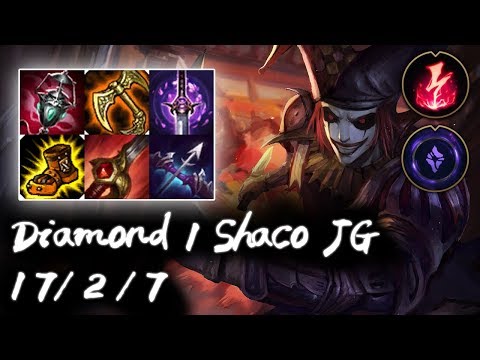 Diamond 1 Shaco Jungle vs Warwick | Korea High Elo Replays