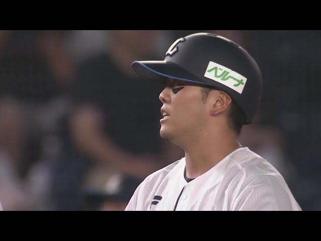 【7回表】ライオンズ・蛭間拓哉 勝利を手繰り寄せる勝ち越しのタイムリー3ベースヒット!!  2024年7月30日 千葉ロッテマリーンズ 対 埼玉西武ライオンズ