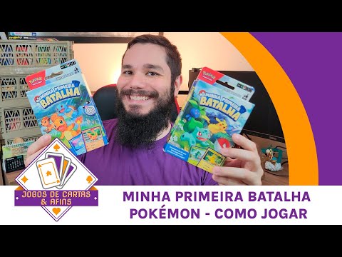 Minha Primeira Batalha Pokémon - Como jogar + Gameplay