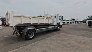 شاحنة نقل الحاويات Mercedes-Benz ATEGO 1624 L + HIAB | صورة 4 - Autoline