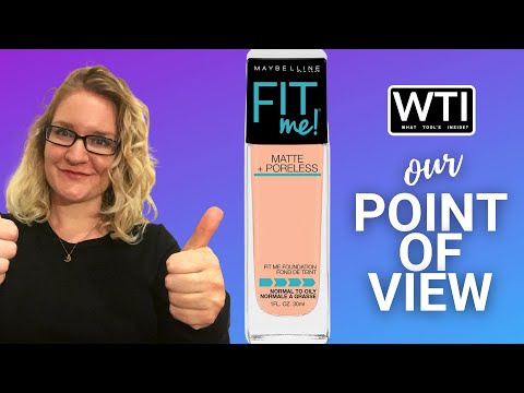 Maybelline NY Poreless Foundation - WTI product video review