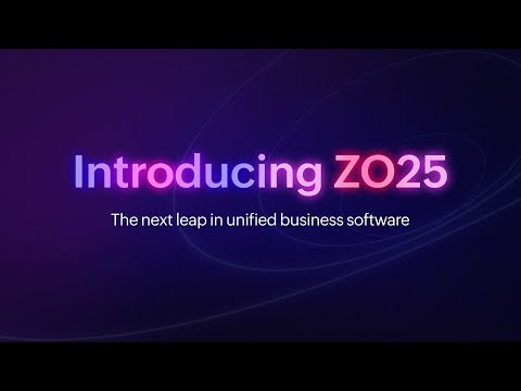 Zoho One - video