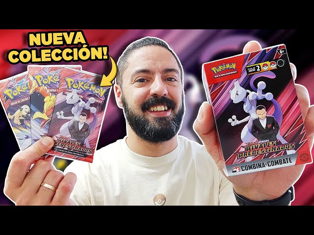 Vídeo relacionado con Pokémon: Lote de Sobres de Mejora de Escarlata y Púrpura-Rivales Predestinados de JCC Pokémon (6 Sobres de Mejora)