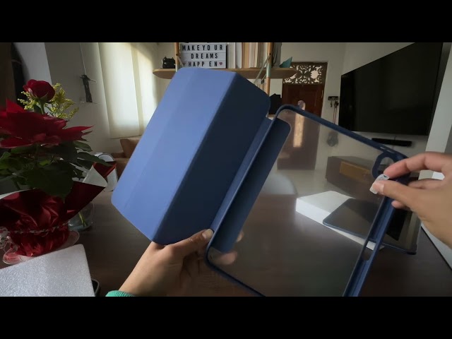 Vídeo relacionado con Funda Tablet para iPad 10 Generation 2022 10,9", Cárcasa TPU Silicona con Cool Cartoon KPOP Hunters Zoey Rumi Mira Anime Diseño PU Cuero Flip con Función de Soporte Cubierta Protectora Cover, Manga