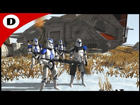 CAPTAIN REX HOLDS THE LINE! - Men of War: Star Wars Mod