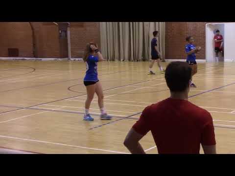 balonmano gijon jovellanos b oviedo fem  amistoso 29 sept 2018