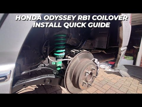PROJECT ODYSSEY - COILOVER INSTALL ON A HONDA ODYSSEY RB1 (QUICK GUIDE)