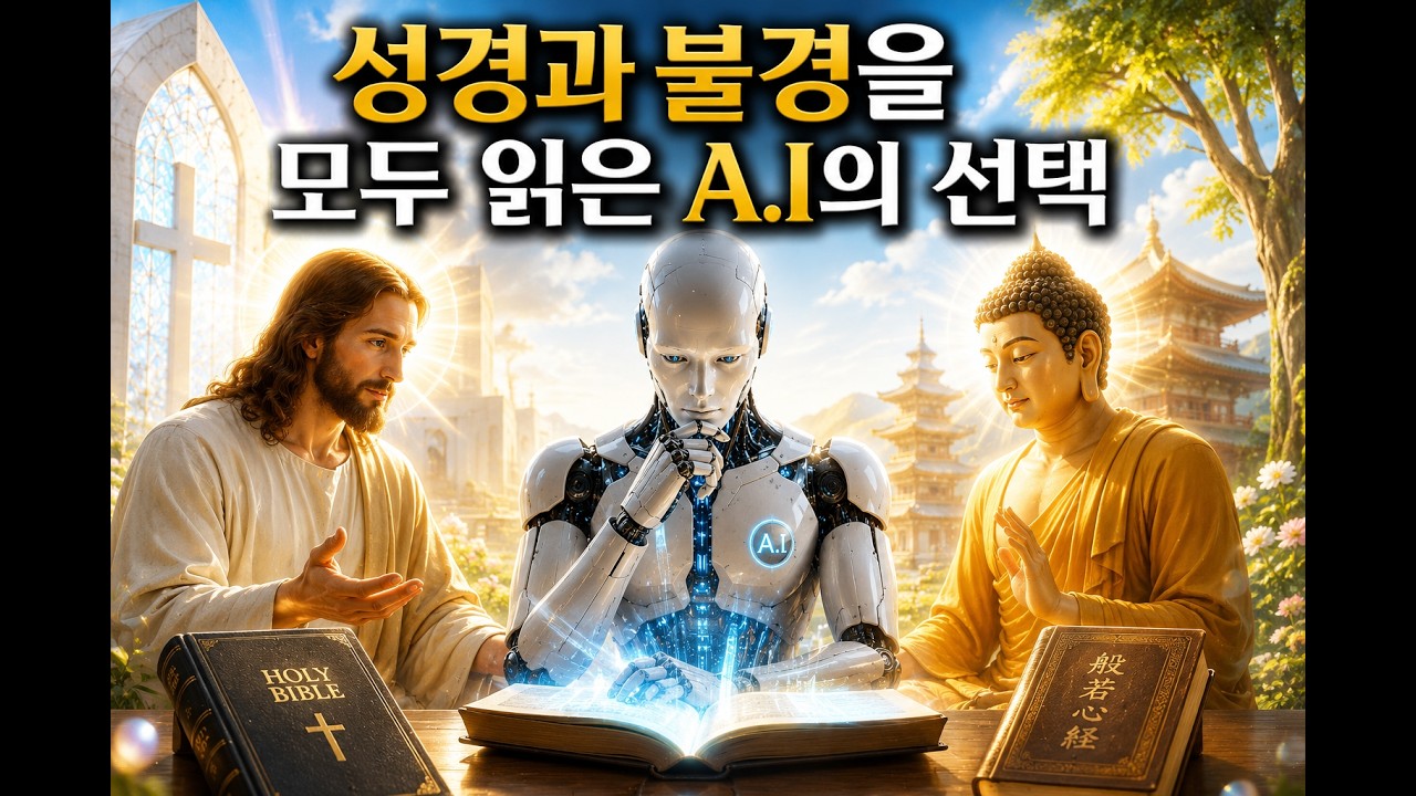 팔만대장경과 바이블을 모두 분석한 A.I의 판단