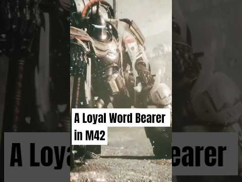 A Loyal Word Bearer in M42 #warhammer40k