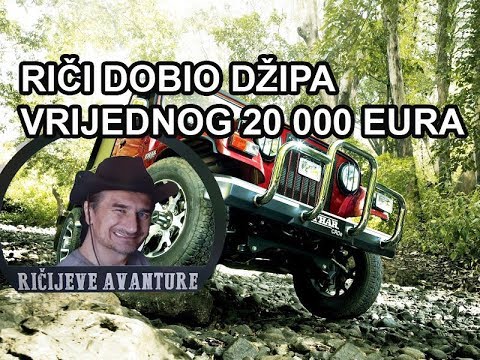 RIČI DOBIO DŽIPA NA POKLON VRIJEDNOG 20 000 EURA