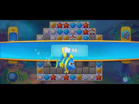 fishdom - level 39 | save the fish game play | free match-3 game