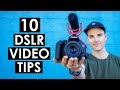 10 DSLR Video Shooting Tips — Canon T7i Tutorial